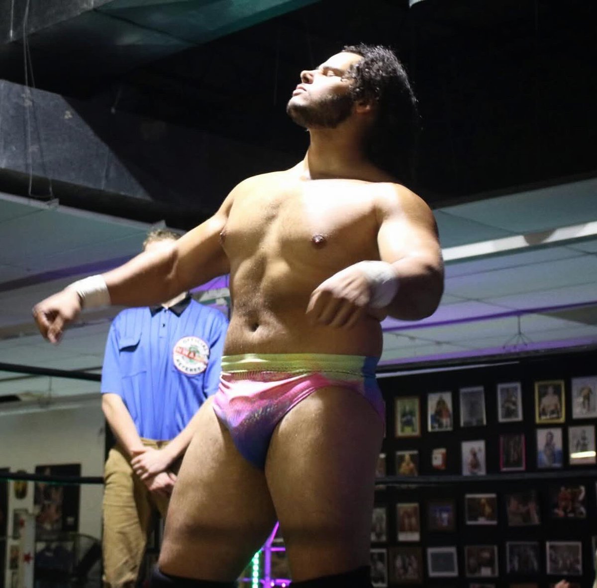 Stand tall, and the only thing that can knock you down remains still.
#heavenlydragon #javenmyra #prowrestling