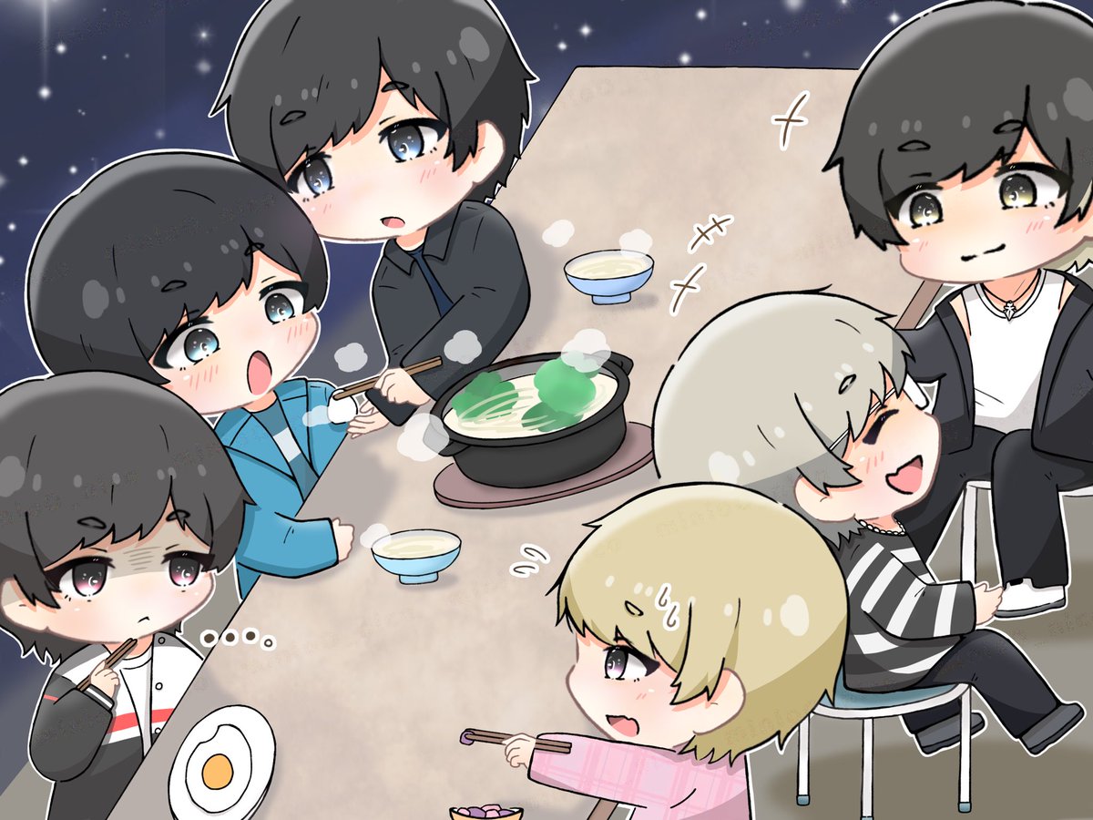 鍋の約束🍲
ほっこりしました⸜ʔ•̫͡•ʔ⸝🍲

#いれいすライブレポ 
#いれいすあーと