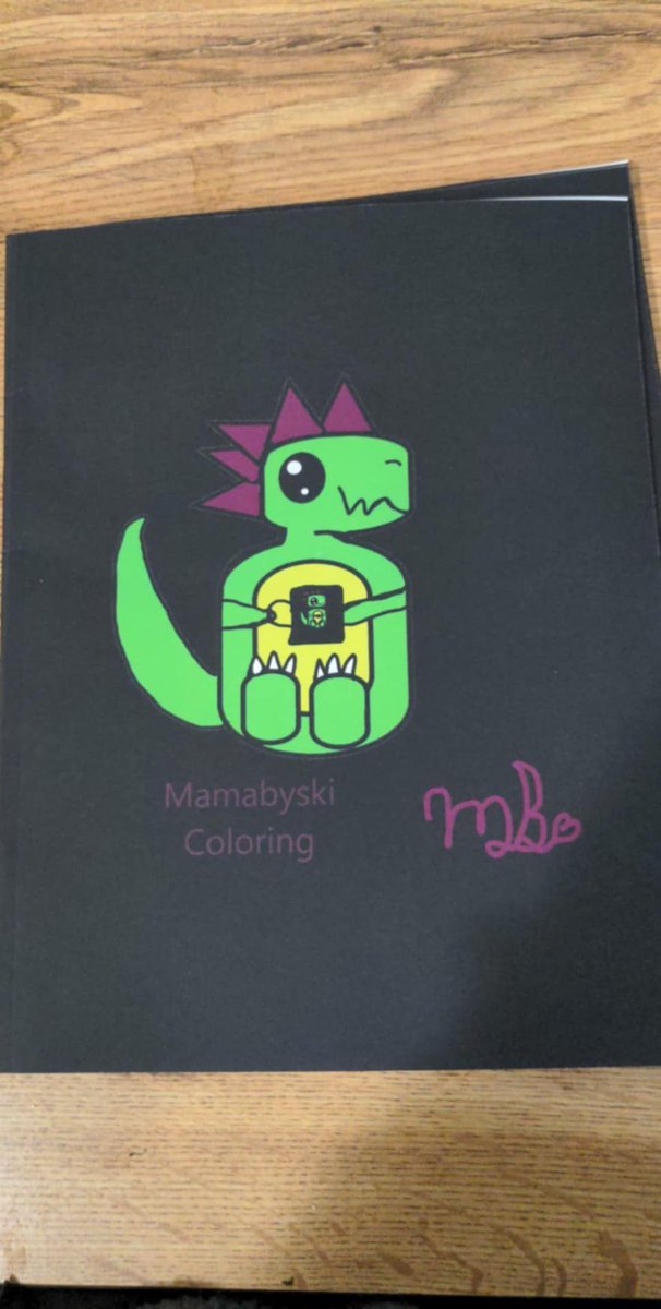 I just got my author copy of my coloring book! It's here and it's real and I'm so excited! If you want your own copy, check it out at amazon.ca/-/fr/MamaByski…
#art #coloring #promotion #stream