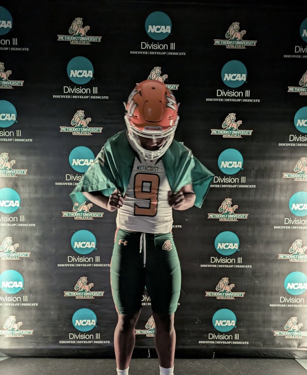 Blessed to receive a offer from <a href="/Methodist_FB/">Methodist University FB</a> 🙏