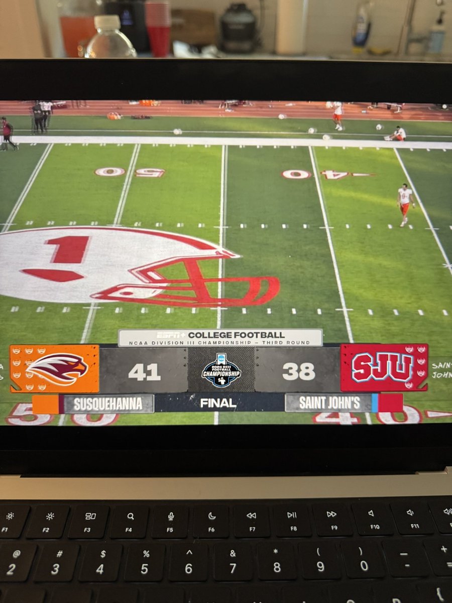 Susquehanna won their playoff game, I could care less abt these championship games