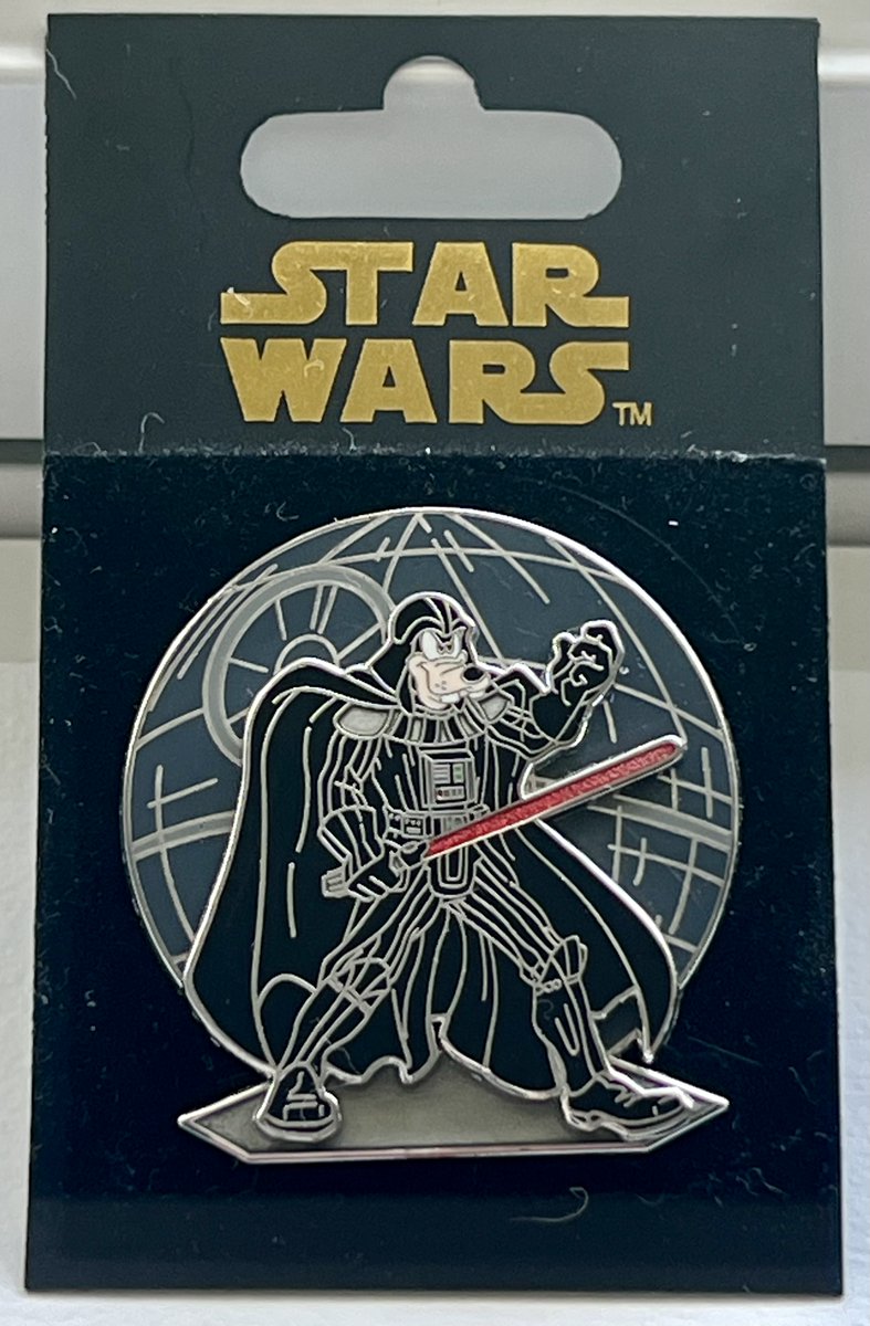 TeriE's tweet photo. GIFTABLE VINTAGE #DISNEYPIN STAR WARS #DarthVader GOOFY w #DeathStar #PinOnPin 2007 NEW NOC
#disneypinsforsale #starwars #collectibles #goofyvader #goofy #darthgoofy #disneygifts #stockingstuffers #holidaygiftideas #starwarsgifts
#vintagegifts
https://t.co/JC6hlSxM50 https://t.co/7chc1QJGJG