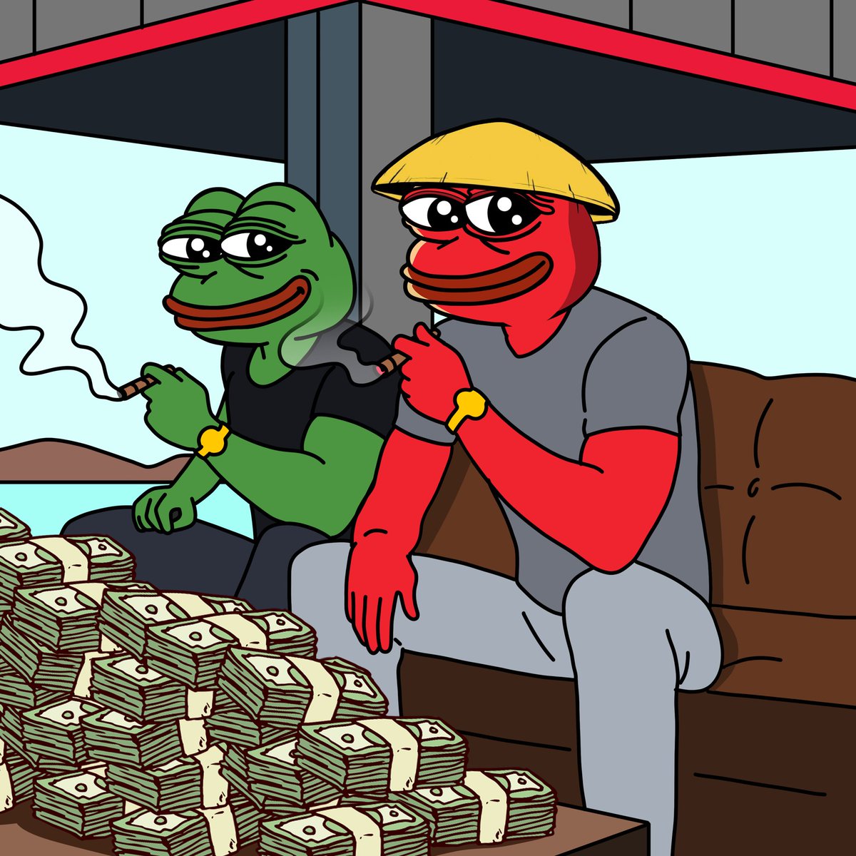 The ride of our lives is upon us all. 
Giddy up $PEPE show Chinese $PEIPEI the journey ahead 🐸