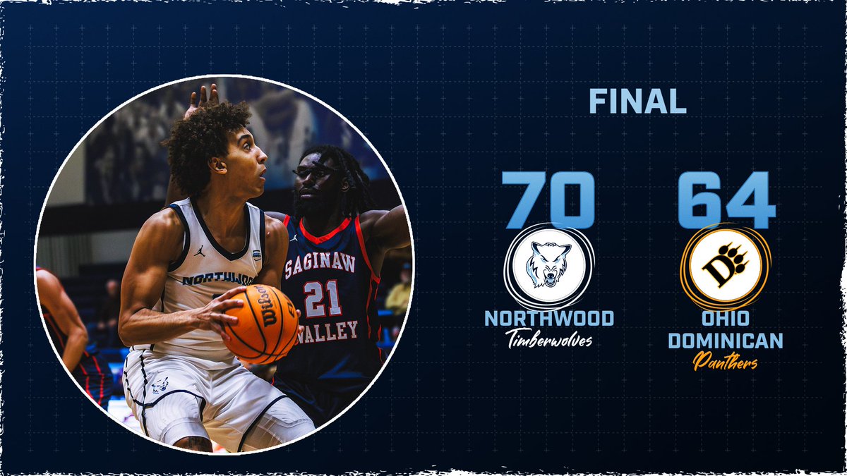 Men's Basketball Defeats Ohio Dominican 70-64 gonorthwood.com/x/2cpcx