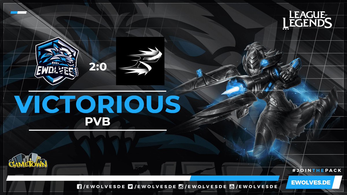 [#LeagueOfLegends]

Uff, dass waren 2 wunderschöne Spiele von unseren Jungs! Wir gehen morgen ins UB-Finale (BO5)!

GGWP an <a href="/PvBnation/">PvB</a>