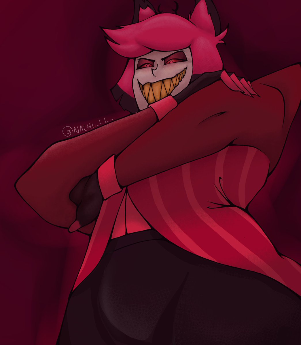 Nachi_LL_'s tweet photo. Uekrjrlw 
#alastorfanart #HazbinHotel #fanart https://t.co/1ZEPmOtPTN