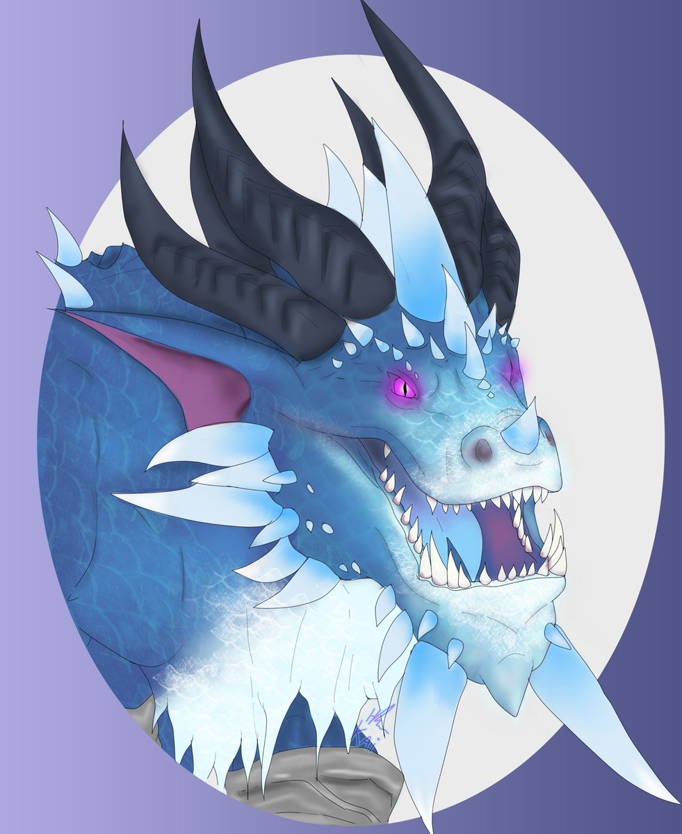 Tried something new today! Well...almost new. Kalecgos again but his dragon form! I am quite proud of this one, its been a while since I drew something ..not human XD

#kalecgos #dragon #worldofwarcraft #Warcraftart