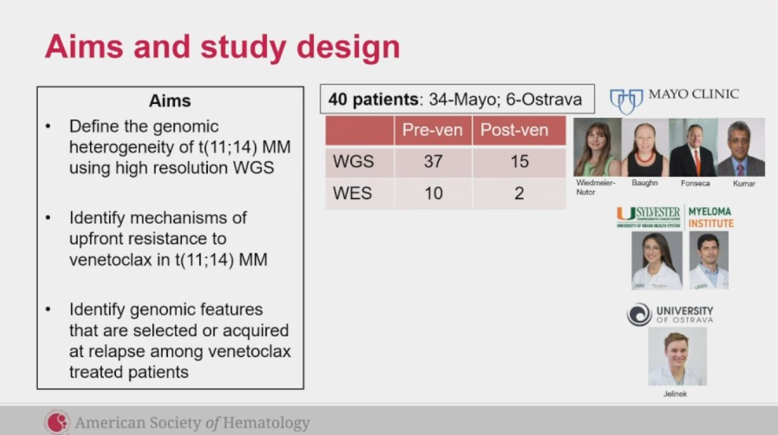 Rafael Fonseca MD 🦔🇺🇸🏜🇲🇽 (@rfonsi1) on Twitter photo Dr. Marcela Kaddoura presenting on genomic determinants of clinical outcomes in t(11;14).
#ASH24RF #MMSM CCND1 simple aligns with CD2 (CD20). Expression of early B cell markers correspond to response. <a href="/FrancescoMaura4/">Francesco Maura</a>
#ASH24RF #mmsm Dr. Marcela Kaddoura presenting on genomic determinants of clinical outcomes in t(11;14).
#ASH24RF #MMSM CCND1 simple aligns with CD2 (CD20). Expression of early B cell markers correspond to response. <a href="/FrancescoMaura4/">Francesco Maura</a>
#ASH24RF #mmsm