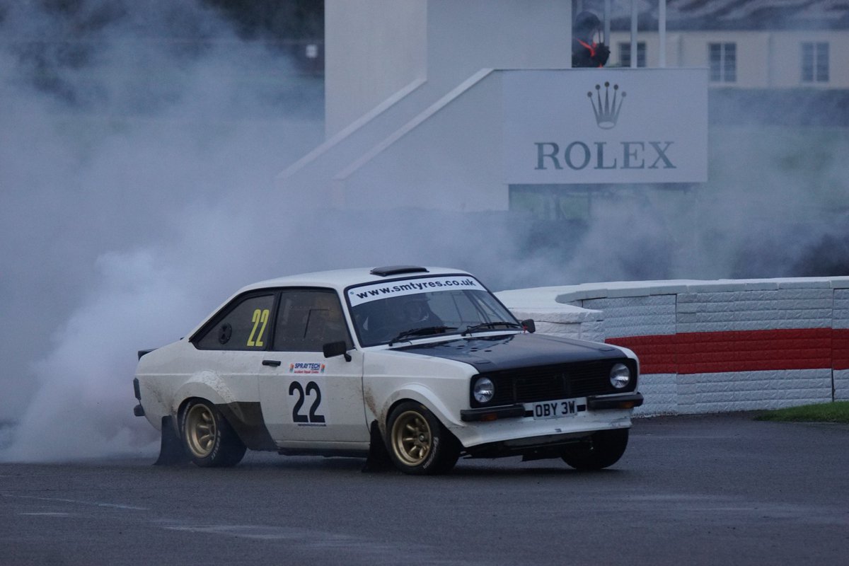 Something expensive making a bid for freedom 😬😬 <a href="/SouthDownsRally/">South Downs Stages</a>