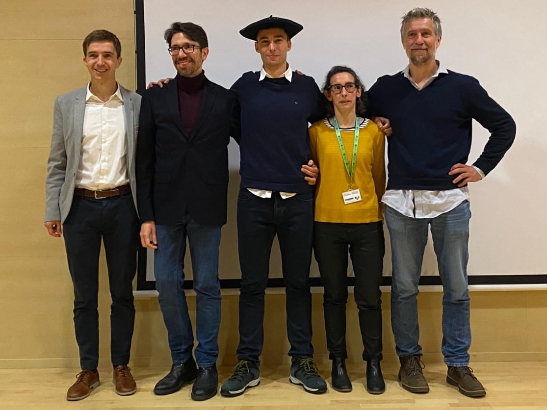 Last Thursday <a href="/josu_diego/">Josu</a> defended his thesis brilliantly. Zorionak! It has really been a pleasure to supervise your work together with Raffaello Bianco! Good luck now in your postdoc at <a href="/TrentoU/">University of Trento</a> with Prof. Calandra! <a href="/CFMdonostia/">CFM</a> <a href="/upvehu/">UPV/EHU</a>