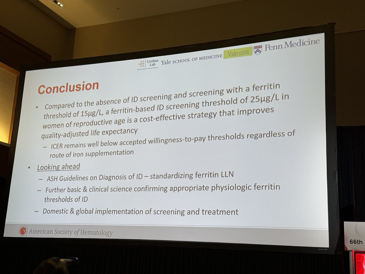 Yale Cancer Center (@yalecancer) on Twitter photo Daniel Wang at the podium #ASH24 presenting important research summarizing the cost-effectiveness of iron screening in women of reproductive age. <a href="/YaleHematology/">YaleHematology</a> <a href="/GeorgeGoshuaMD/">George Goshua, MD MSc</a> <a href="/YaleMed/">Yale School of Medicine</a> <a href="/ASH_hematology/">ASH</a> Daniel Wang at the podium #ASH24 presenting important research summarizing the cost-effectiveness of iron screening in women of reproductive age. <a href="/YaleHematology/">YaleHematology</a> <a href="/GeorgeGoshuaMD/">George Goshua, MD MSc</a> <a href="/YaleMed/">Yale School of Medicine</a> <a href="/ASH_hematology/">ASH</a>