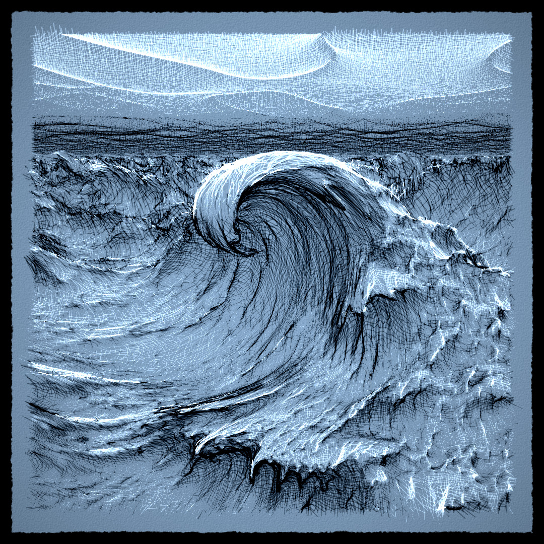 flockaroo's tweet image. shaky draw #glsl #genart #allcode