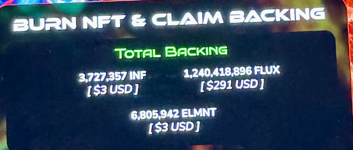FAHAD961982's tweet photo. #ELEMENT369 just first 11 days 1.2B $FLUX token in Backing 🤯 how i can holding For ever as the plan Starting 🥲
$INF and $ELMNT still can growing more
$TITANX #X28 https://t.co/krHdTCOaqh