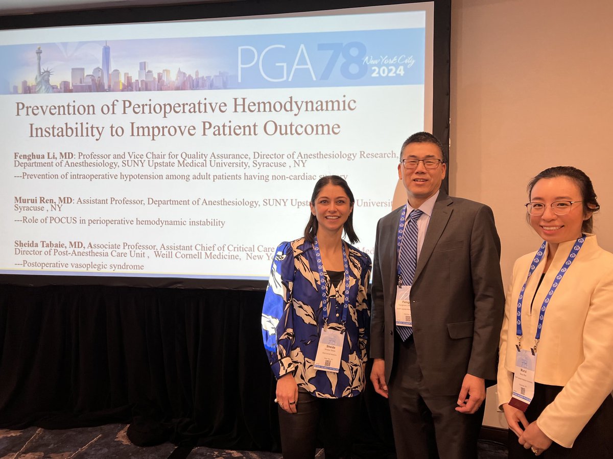 ⁦<a href="/nyssapga/">NYSSA PGA</a>⁩ ⁦<a href="/DrMariaBustillo/">Maria Bustillo, MD, FASA</a>⁩ ⁦<a href="/jlokmd/">Jason Lok</a>⁩ Honored to be the moderator for this great spotlight session at the PGA 78 today
