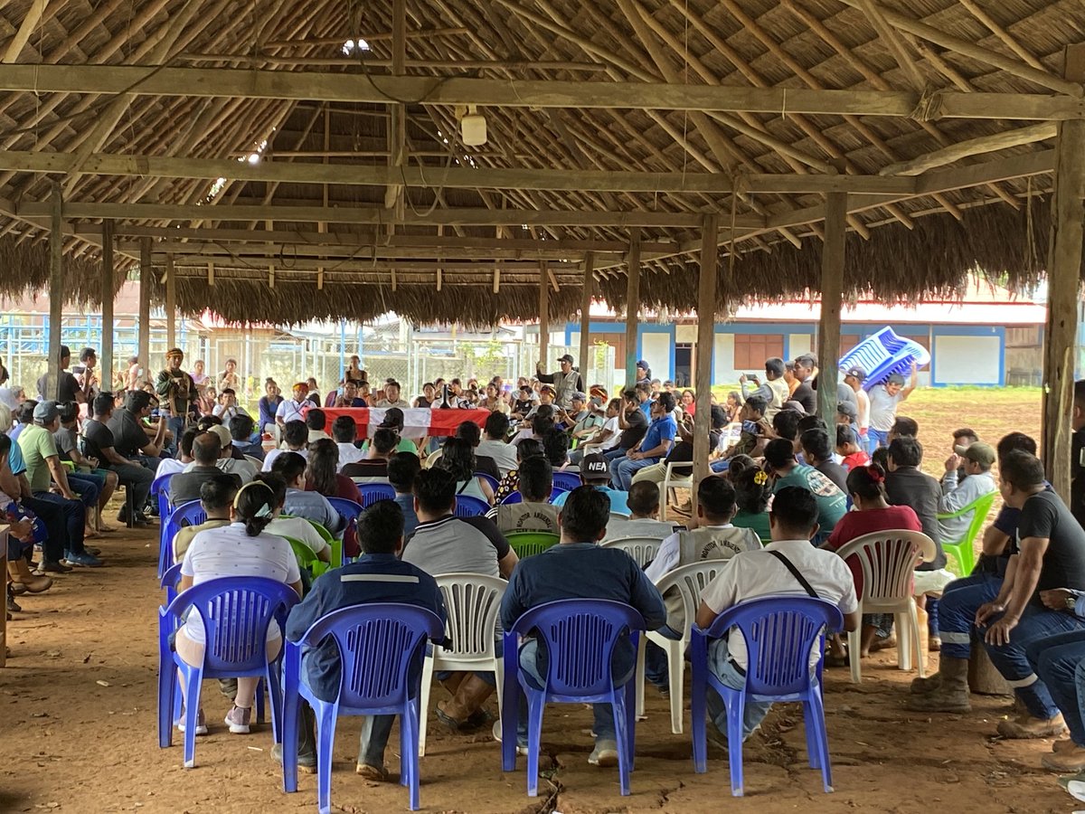 🚨 Asamblea de comunidades de zona de influencia del #Lote192 #Loreto emplazan a Estado peruano y a Altamesa Energy. Demandan cumplimiento de acuerdos de #ConsultaPrevia y pago de deuda a empresas comunales. Se movilizarán exigiendo retiro de operadora desde el 18 de diciembre 👇🏾
