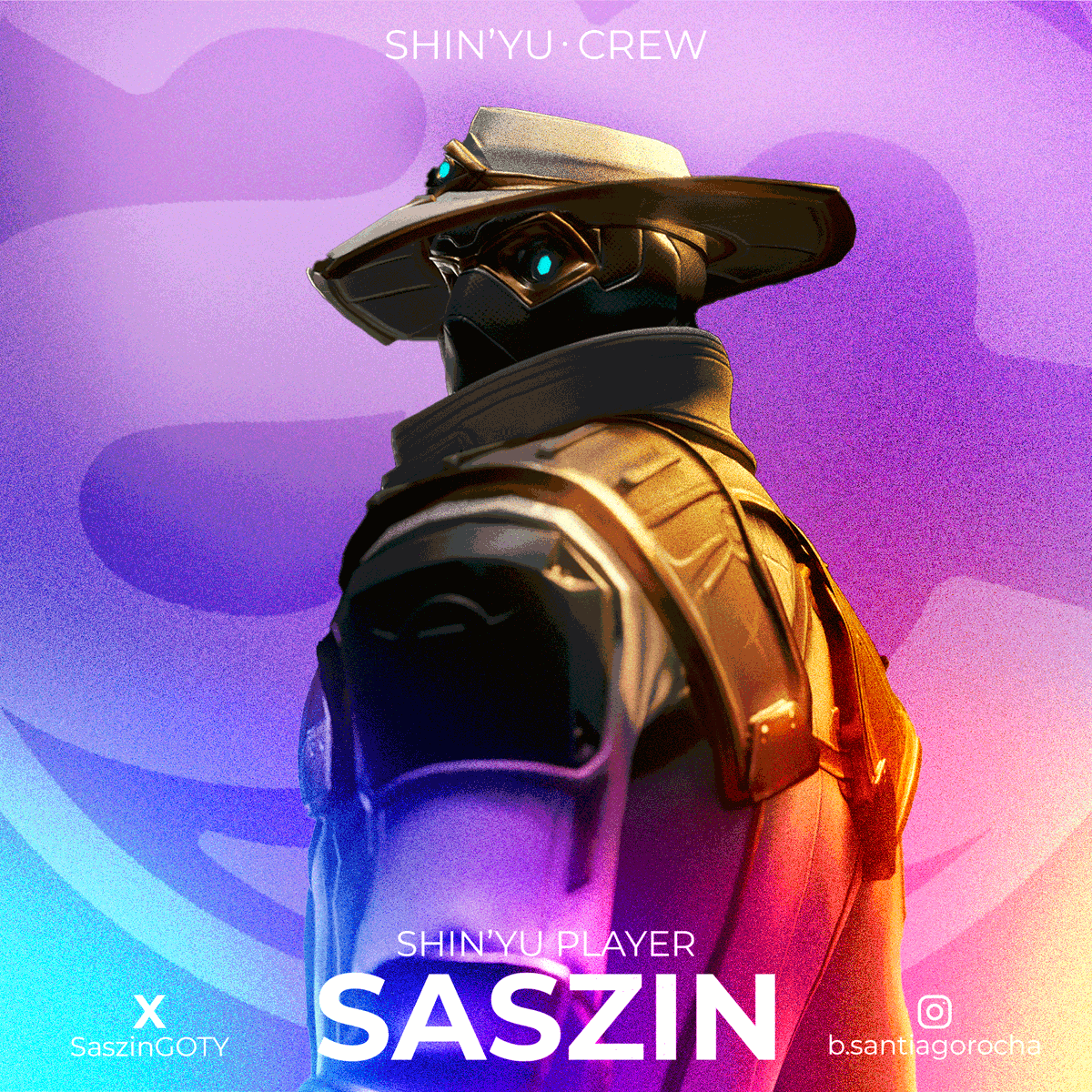 ShinyuCrew's tweet photo. La ultima presentación, le damos la bienvenida al maestro del cableado de mi colonia, el gran Saszin, quien nos represento fuertemente en la ValorantProCircuit y quien dara todo en próximos eventos!!

La familia con pasion, dando todo sin rázon!

@SaszinGOTY https://t.co/GIxV6bxTUB