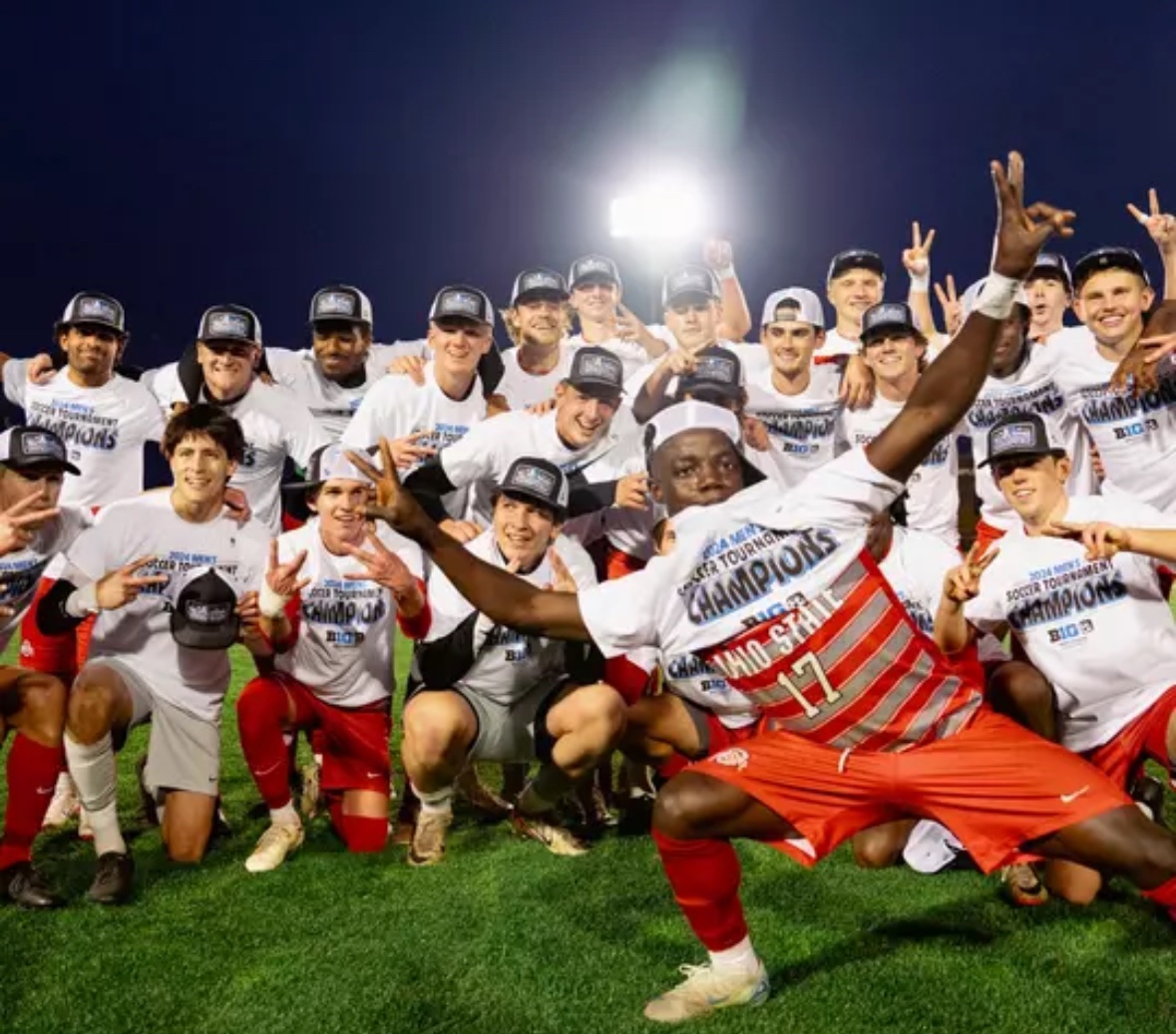 Feels great being the number 1 men’s soccer team! Go Buckeyes!
