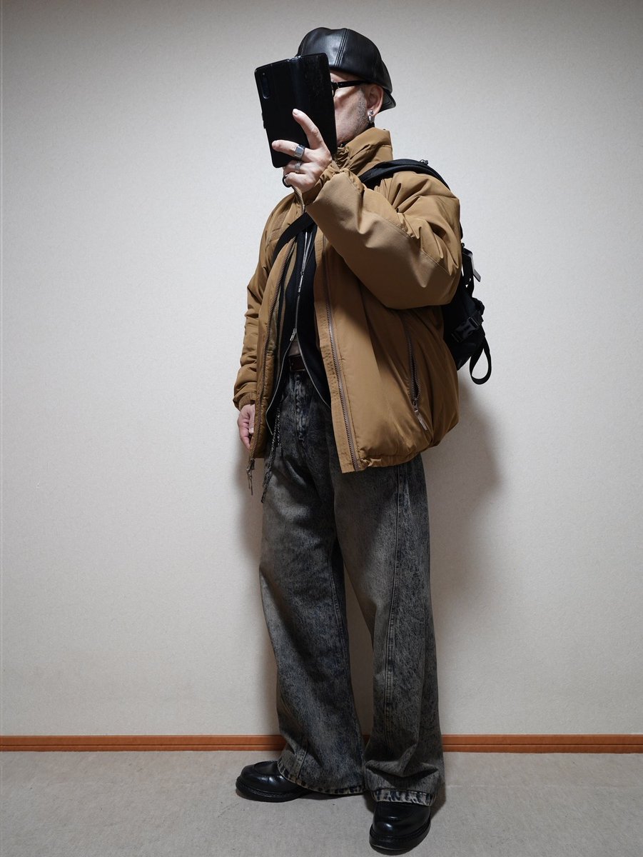 senknys's tweet image. #ECWCS #Level７
#CPH #キャスケット 
＋インディゴのカーブタックデニム。