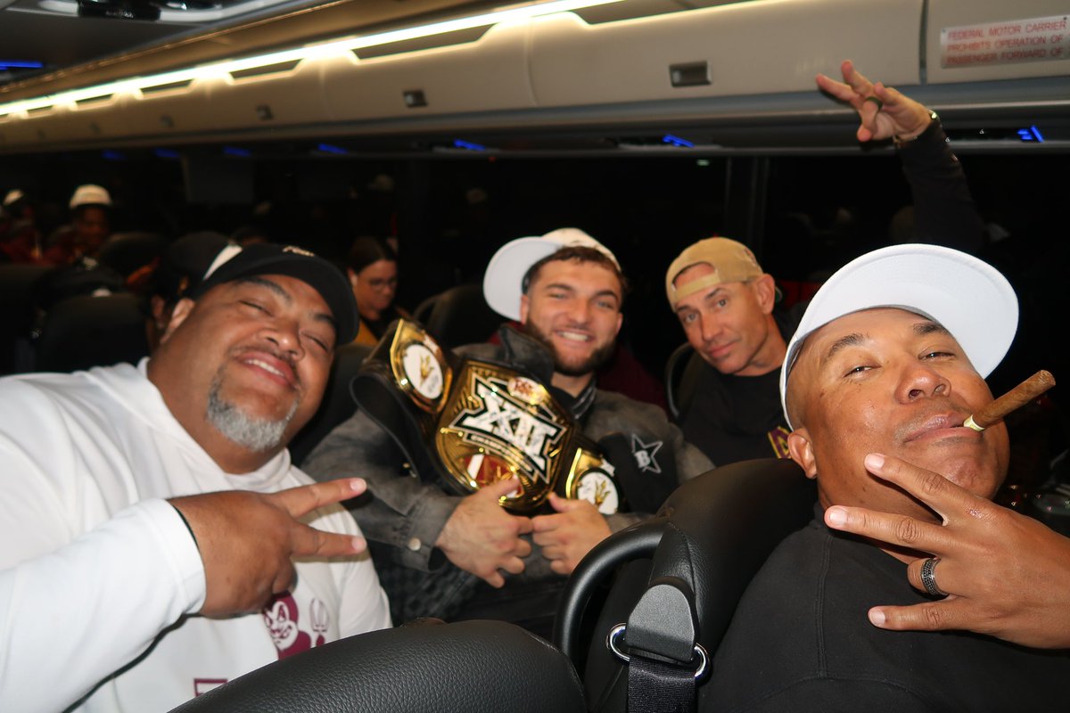 Coach Arroyo (@coacharroyo) on Twitter photo BOOMβΌοΈβΌοΈβΌοΈππ± βThey not like us!β
#GoDevils BIG12 CHAMPIONS π <a href="/Big12Conference/">Big 12 Conference</a>
<a href="/CoachHinesWard/">Hines Ward</a> <a href="/CoachTuitele/">Saga Tuitele</a> <a href="/camskattebo5/">cameron skattebo</a> <a href="/kendricklamar/">Kendrick Lamar</a> <a href="/drpepper/">Dr Pepper</a> BOOMβΌοΈβΌοΈβΌοΈππ± βThey not like us!β
#GoDevils BIG12 CHAMPIONS π <a href="/Big12Conference/">Big 12 Conference</a>
<a href="/CoachHinesWard/">Hines Ward</a> <a href="/CoachTuitele/">Saga Tuitele</a> <a href="/camskattebo5/">cameron skattebo</a> <a href="/kendricklamar/">Kendrick Lamar</a> <a href="/drpepper/">Dr Pepper</a>