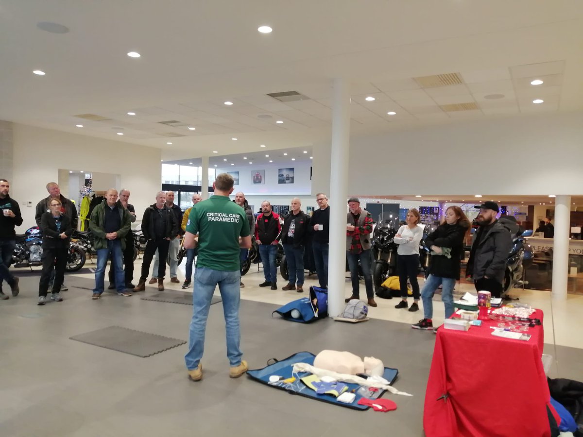 Whilst the boss is away the <a href="/DocBike_Sussex/">DocBike_Sussex</a> team delivered <a href="/BikerDownSussex/">Biker Down Sussex</a> at @Group1BMWBikes #wouldyouknowwhattodo