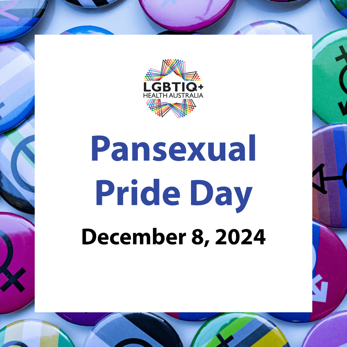 Every year on 8 December, we celebrate Pansexual and Panromantic Pride Day.

At LHA, this day is particularly meaningful as it highlights the diversity within LGBTIQ+ populations, celebrates this richness, and raises awareness of pansexuality.

pulse.ly/9c0wjqnxdx