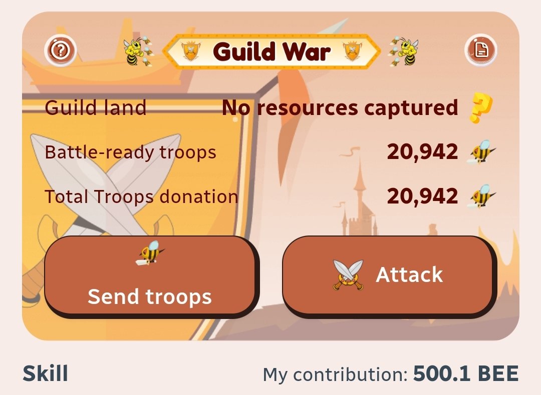 the most exciting part of the game that i've been waiting for <a href="/Berajibears/">Beraji 🐻⛓️</a> #BeraBeeCatcher 🐻✌️🐝#GuildWar #ExoticBears 💪