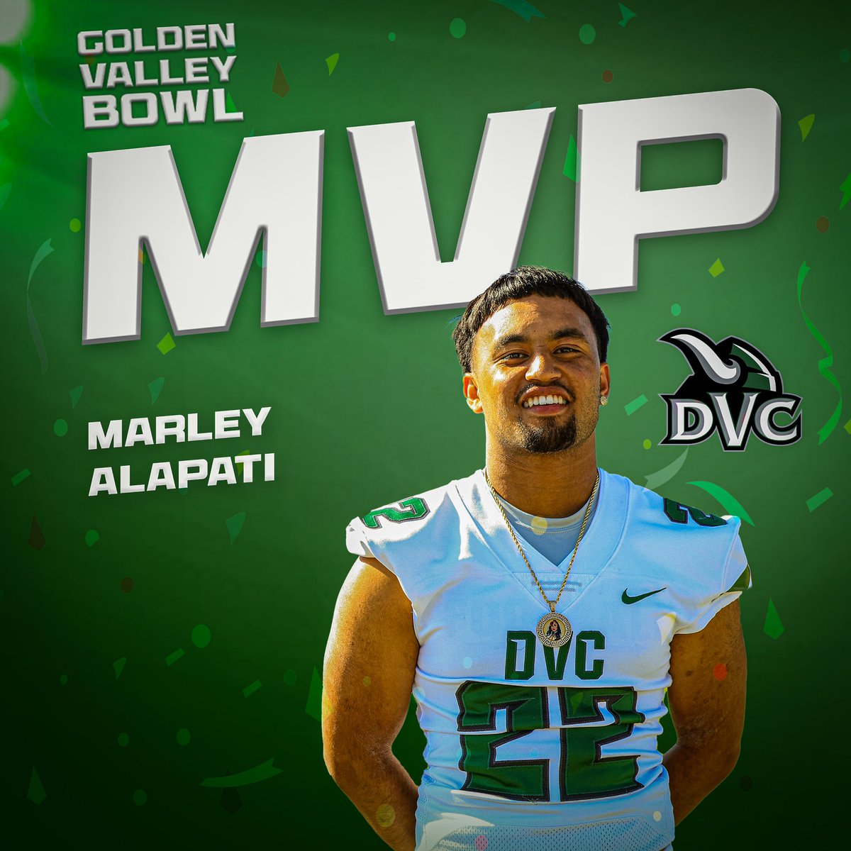Diablo Valley College Football tweet media
