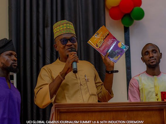 ucj_ui's tweet photo. Campulse Magazine launch π
#campusjournalists #studentjournalists #gcjs #globalcampusjournalismsummit #ucjuigcjsand36thinductionceremony #universityofibadan https://t.co/D1LOWu2bFL