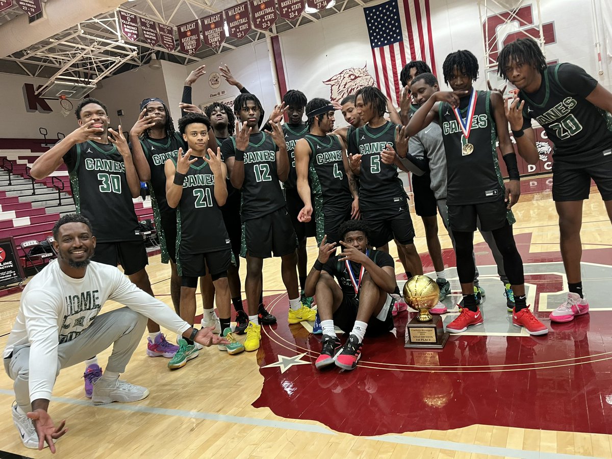 HHS_Boys_Bball's tweet photo. UPSET ALERT!
The Mighty Hurricanes knock off STATE RANKED SAN ANTONIO JOHNSON to capture the prestigious Carlisle Krueger Tournament Championship! 

Tournament MVP: @JarekSasser 
All Tournament:@Thechasegarcia_ 

#MoPrideMoFight
#MoCityMagic https://t.co/I59gIm5G4B