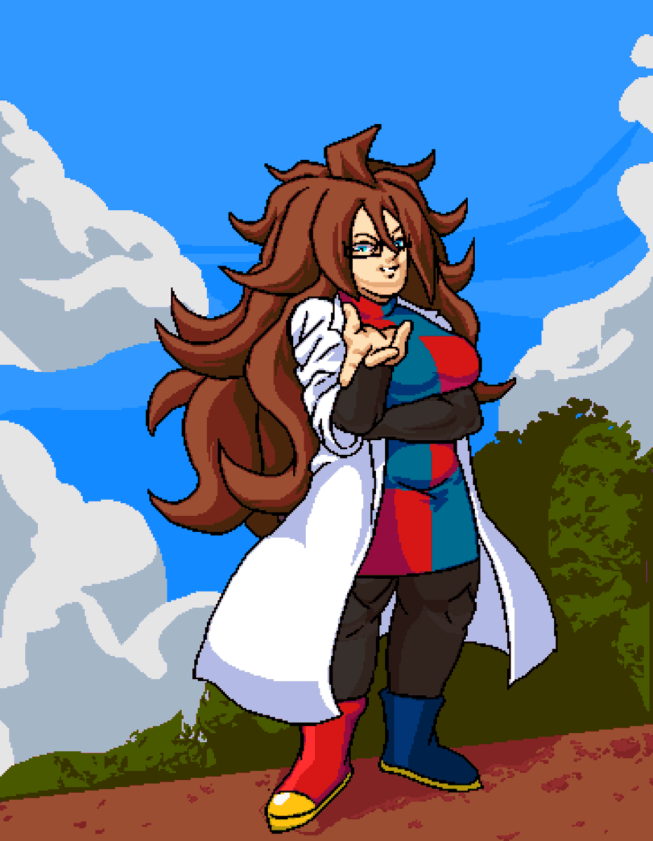 Android 21 drawing <a href="/_punkape_/">punkape</a> asked for after we played tetris
