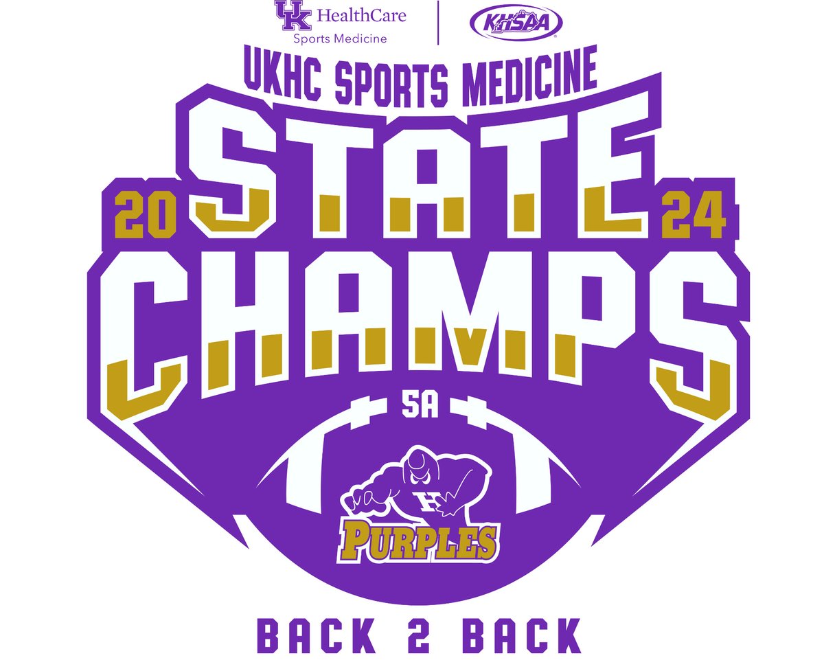 Purples fans, get Championship Shirts from khsaa.teamip.com #khsfb
<a href="/BgPurplesAth/">BG Purples Athletics</a>