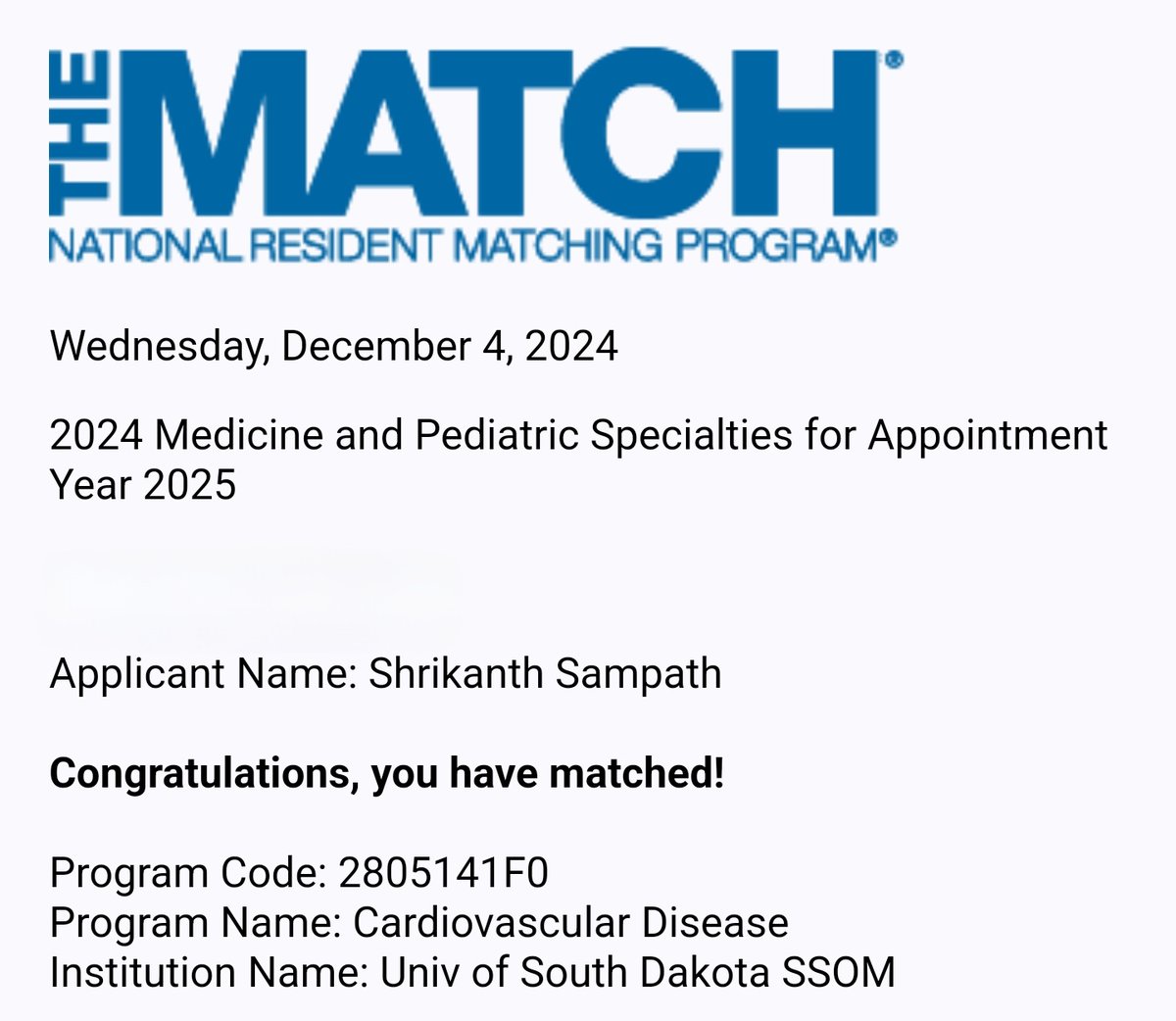 Shrikanth Sampath (@shrikanth4404) on Twitter photo The unparalleled feeling of achieving one of your longest standing dream. I'm blessed to have met the people I met during this journey. It has been a literal movie. Here's to more life!!
#Cardiovascular #fellowship #SouthDakota #BlessedAndGrateful #foreverdream <a href="/usd_siouxfalls/">University of South Dakota - Sioux Falls</a> The unparalleled feeling of achieving one of your longest standing dream. I'm blessed to have met the people I met during this journey. It has been a literal movie. Here's to more life!!
#Cardiovascular #fellowship #SouthDakota #BlessedAndGrateful #foreverdream <a href="/usd_siouxfalls/">University of South Dakota - Sioux Falls</a>
