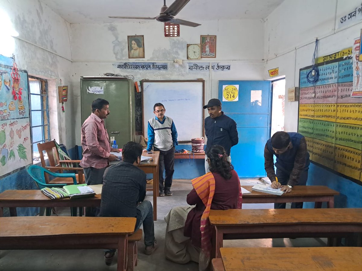 CEOWestBengal's tweet photo. Different Polling Booth visited on special campaign day by DMDC & OC Election of Baghmundi block under Purulia district, West Bengal.
#SpecialSummaryRevision2025 #SSR2025 #GoRegister #BLO
@ECISVEEP
@SpokespersonECI
@rajivkumarec
@anuj_chandak https://t.co/G1E2fF0von