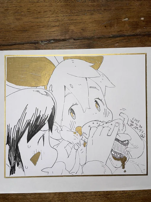 かわいいらみちゃん(ニセ)の色紙が買えるのはポンポーグラーさんだけ!!!うわーああああーーーー!!! 