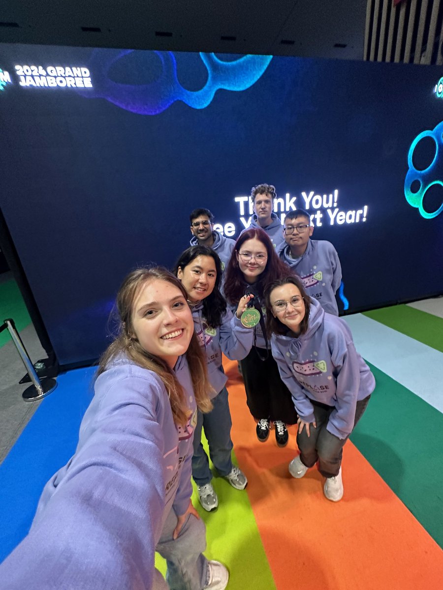 After a year of hardwork, we have managed to obtain #Gold and a Nomination for Best New Parts in the #igem2024 Jamboree in Paris. Thank you to all the members who made #RePLAse possible! See you next year and stay tuned for more 🥇🌟