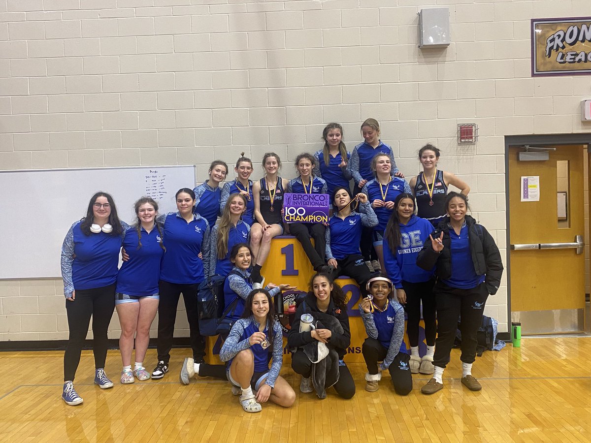 First tournament of the year, first tournament championship!  Way to go ladies!