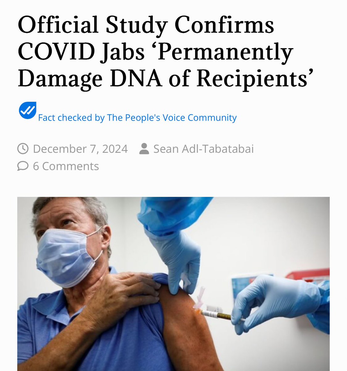 ARREST Dr. Fauci for injecting the World with POISON. #MAHA