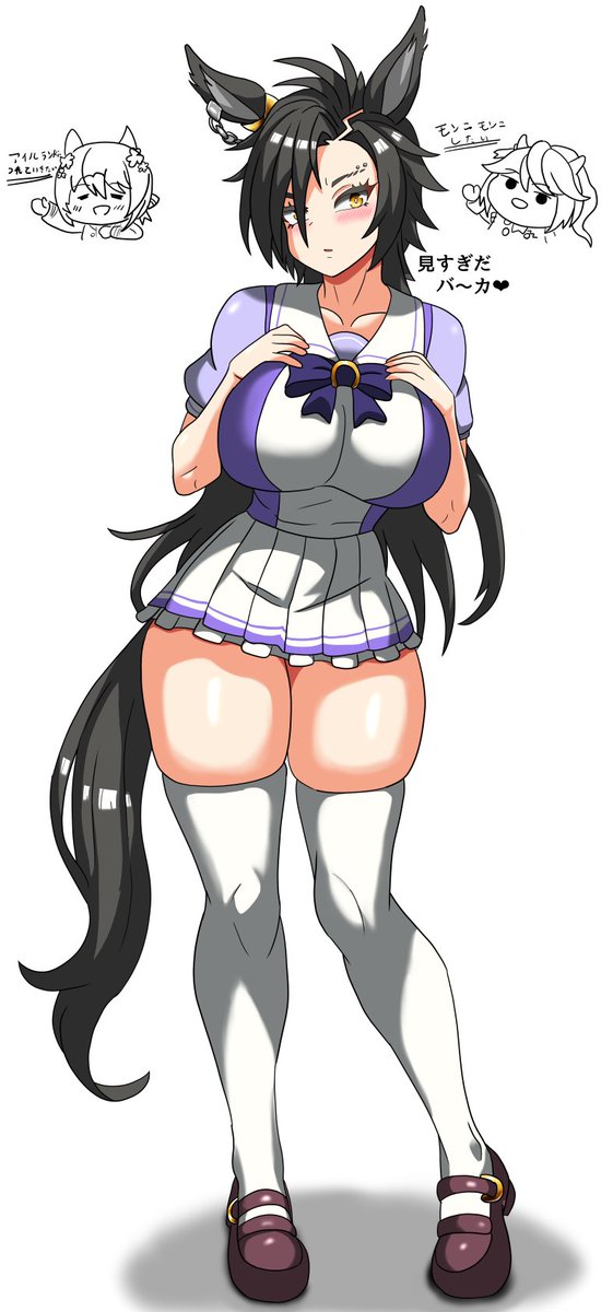 (美少女を目で追うのは)ロジカルでしょ
#ウマ娘 