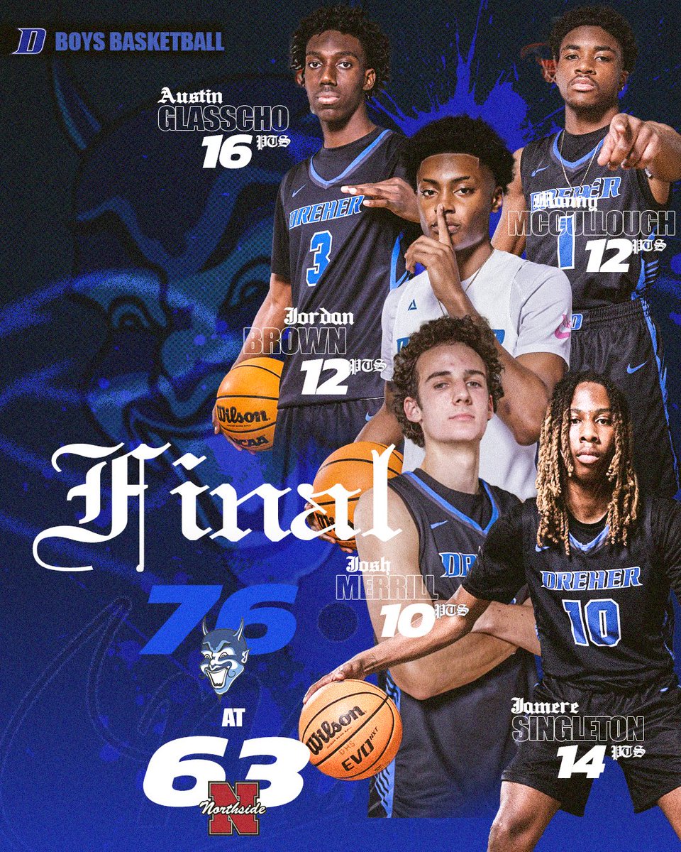 W‼️ Blue Devils will be back in action Monday at Ridgeview! #HornsUp <a href="/CNHYShowcase/">CNHYShowcase</a>