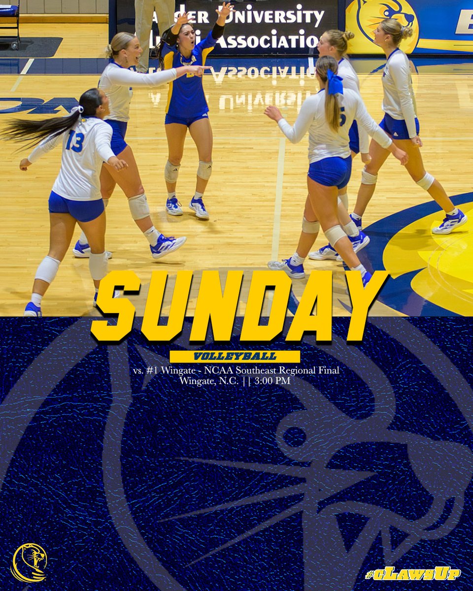 Lander Women's Golf (@lander_wgolf) on Twitter photo It's a Sweet Sunday as <a href="/Lander_VBALL/">Lander Volleyball</a> battles top-seed Wingate for the Southeast Regional Championship! #cLawsUp
Live Coverage: landerbearcats.com/coverage It's a Sweet Sunday as <a href="/Lander_VBALL/">Lander Volleyball</a> battles top-seed Wingate for the Southeast Regional Championship! #cLawsUp
Live Coverage: landerbearcats.com/coverage