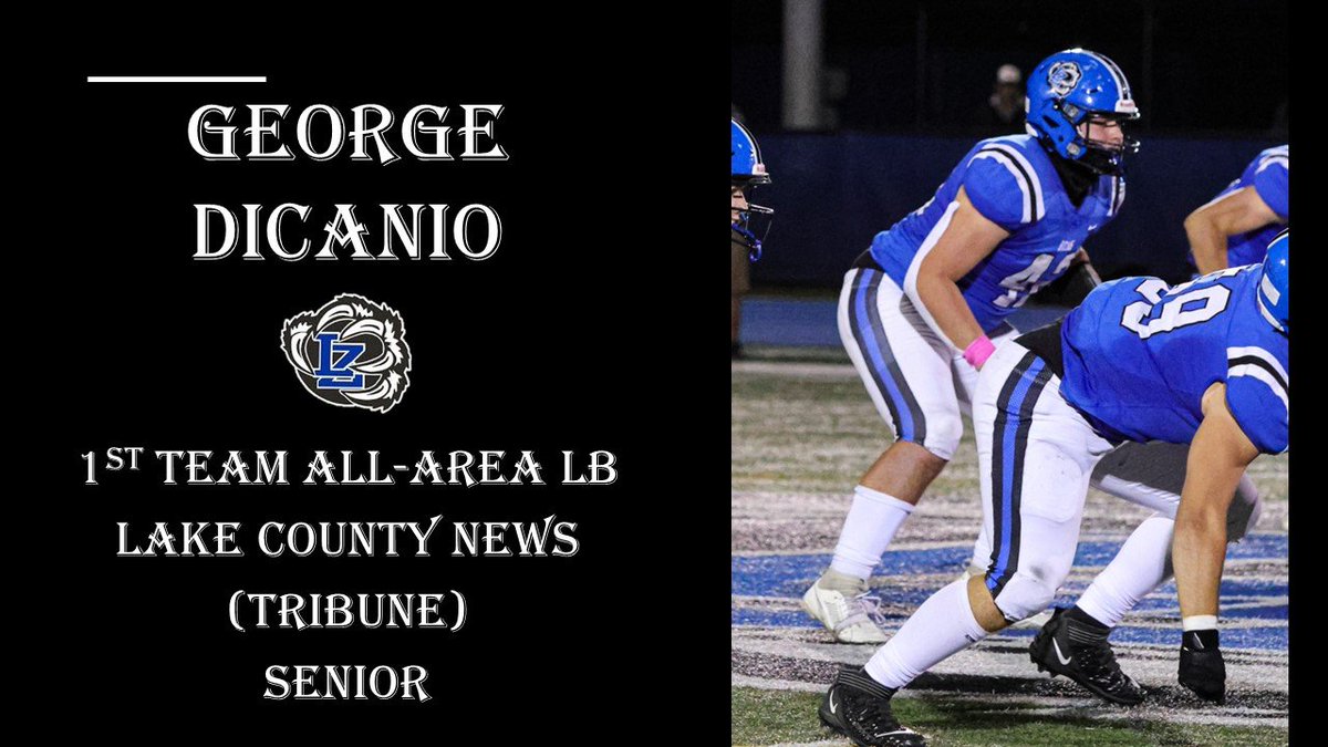 Thank you to the Lake County News (Tribune) for naming me 1st Team All Area! I am honored and blessed to receive this award.