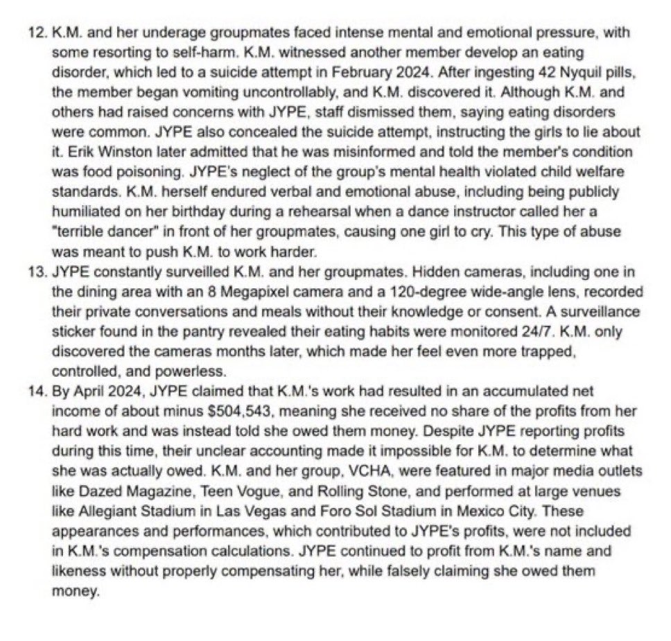 fa4ryji's tweet photo. jyp has never been the “better” company that people claimed them to be. all of these companies are so corrupt and treat their idols so inhumanely and this NEEDS to change. 

@jypnation #FightingforVCHA #WeLoveYouKG #AlwaysWithKG https://t.co/03aWrWfMUB