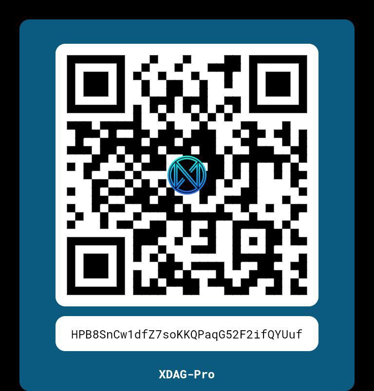 Devadjr's tweet photo. @XdagYm @XDAG_Community HPB8SnCw1dfZ7soKKQPaqG52F2ifQYUuf https://t.co/I2Bngokn2L