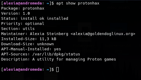 Mi paquete para protonhax anda bonito ^.^