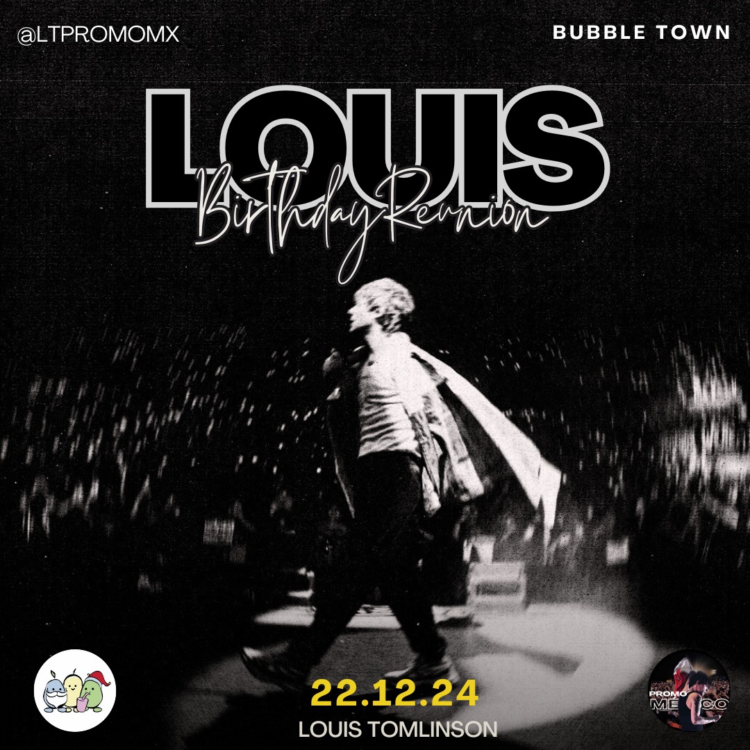 LTpromoMX's tweet photo. 🧋| Las invitamos a celebrar el cumpleaños de Louis. 🎉
📅 | 22 de Diciembre. 
⏰️| 1:45 p.m a 7:00 p.m
📍Calle Marsella 14, col. Juárez, Cuauhtémoc, 06600, CDMX. 

Todos los detalles en nuestro instagram. 

🔗https://t.co/bZSEU5WCqy https://t.co/swdINVn3lq