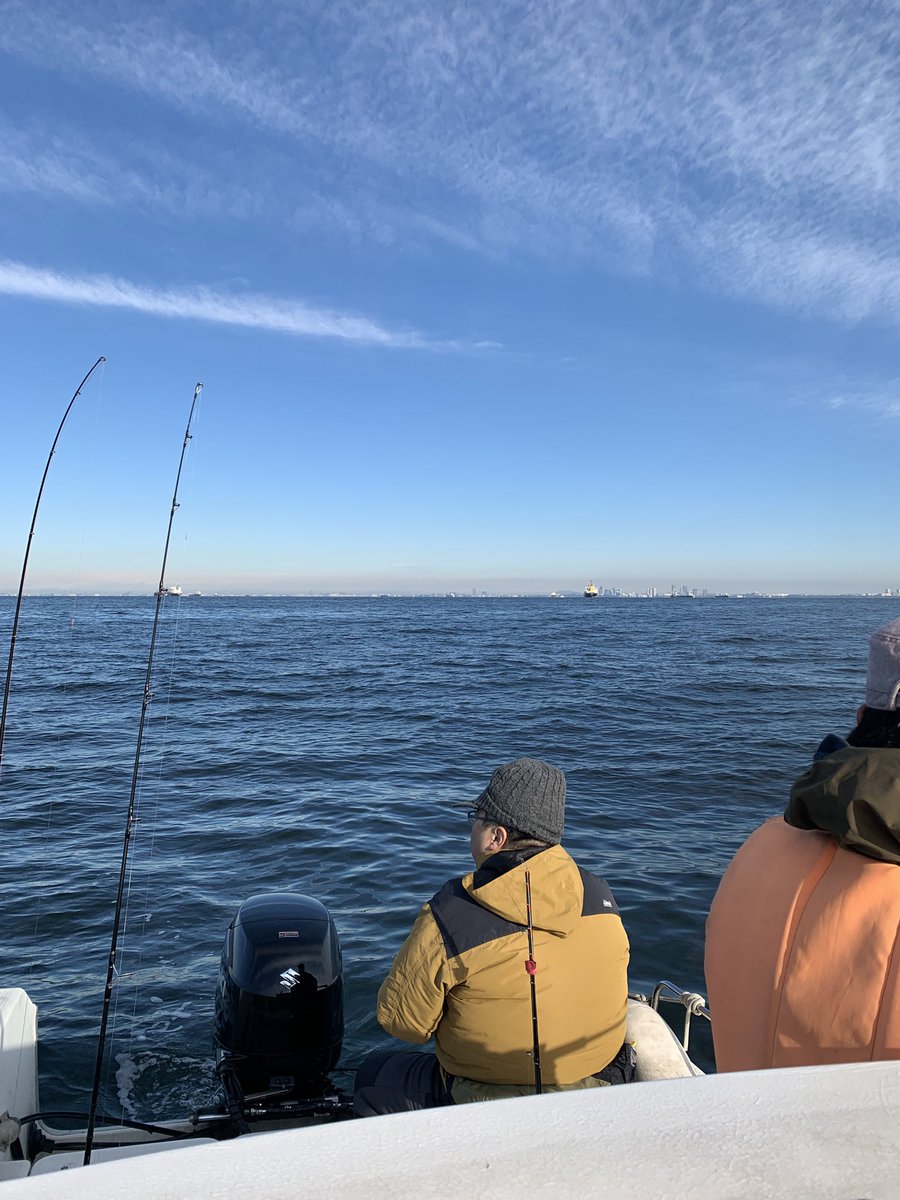 湾奥釣行へ🛥️
😊