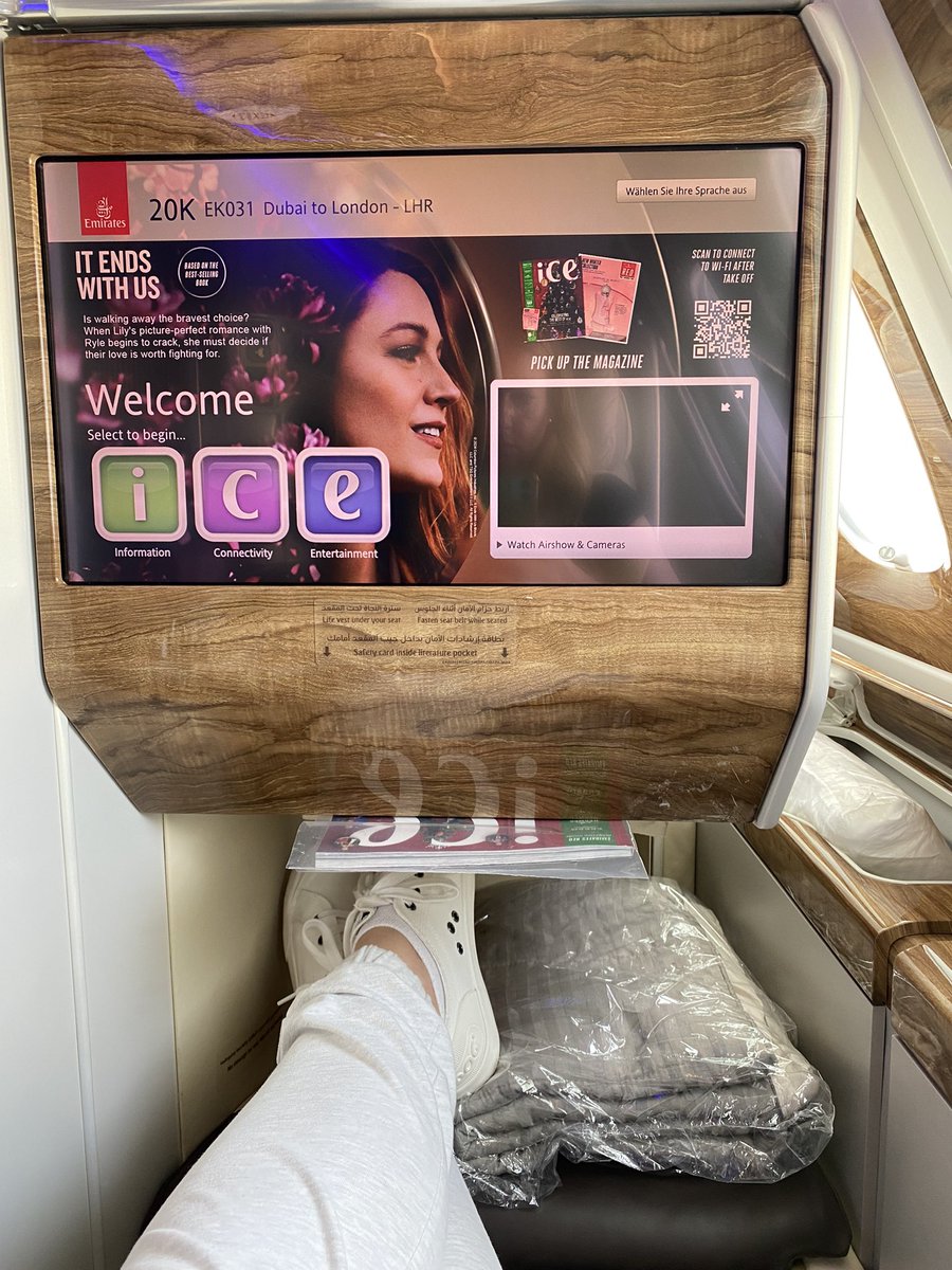 Well, that was lively 😬 Three aborted landings at Heathrow then diversion to Hamburg &amp; Frankfurt. Thank you <a href="/emirates/">Emirates</a> &amp; the whole crew on board EK31 for finally bringing us safely back to  London tonight. Fabulous crew &amp; gold star service 🌟 
#StormDaragh