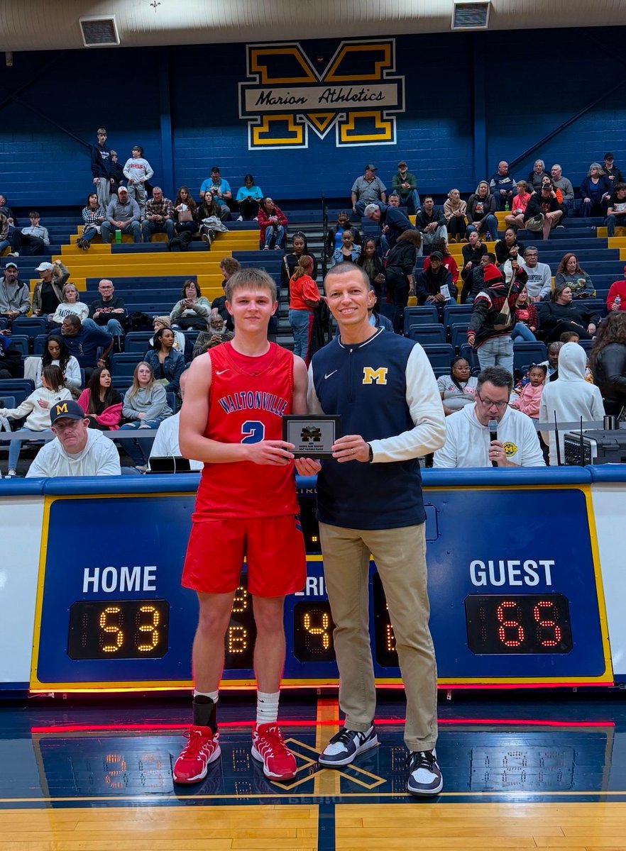 MHS Athletics (@marionwildcats) on Twitter photo Legence Bank Shootout GM4:
Waltonville 65 Meridian 53 Final
Congrats to the Spartans! Your Game 4 MVP is Kyle Cooper!
<a href="/RRSportsCentral/">River Radio Sports Central</a> <a href="/section618/">Section618.com</a> <a href="/1035ESPN/">1035ESPN</a> <a href="/wmixsports/">WMIX Sports</a> <a href="/WGGH_Radio/">WGGH Radio</a> <a href="/STLhssports/">STLhighschoolsports</a> <a href="/areasports/">AreaSports.net</a> @nestohoops Legence Bank Shootout GM4:
Waltonville 65 Meridian 53 Final
Congrats to the Spartans! Your Game 4 MVP is Kyle Cooper!
<a href="/RRSportsCentral/">River Radio Sports Central</a> <a href="/section618/">Section618.com</a> <a href="/1035ESPN/">1035ESPN</a> <a href="/wmixsports/">WMIX Sports</a> <a href="/WGGH_Radio/">WGGH Radio</a> <a href="/STLhssports/">STLhighschoolsports</a> <a href="/areasports/">AreaSports.net</a> @nestohoops