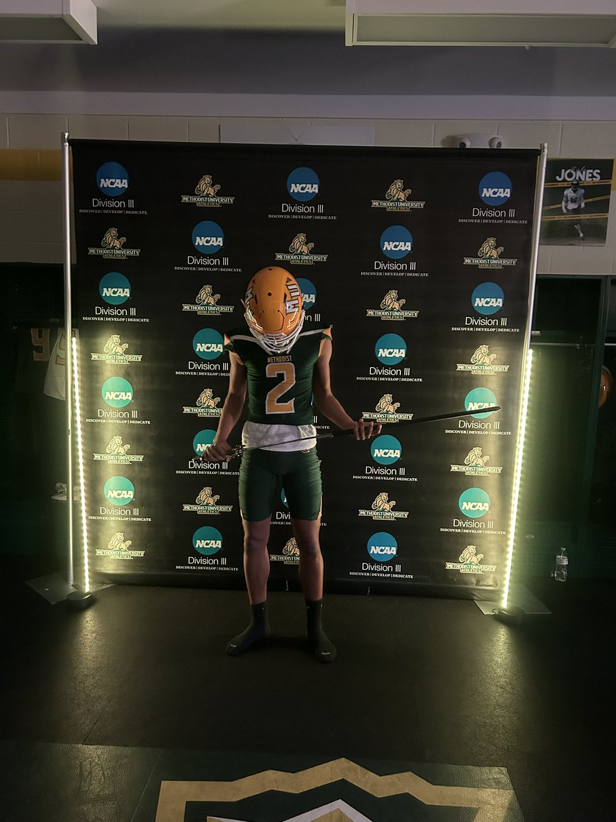 Very thankful to receive the opportunity to play football at Methodist University! Thank you <a href="/Coach_Fuze/">Tracy Fusilier</a> 
 #AGTG #CBFW