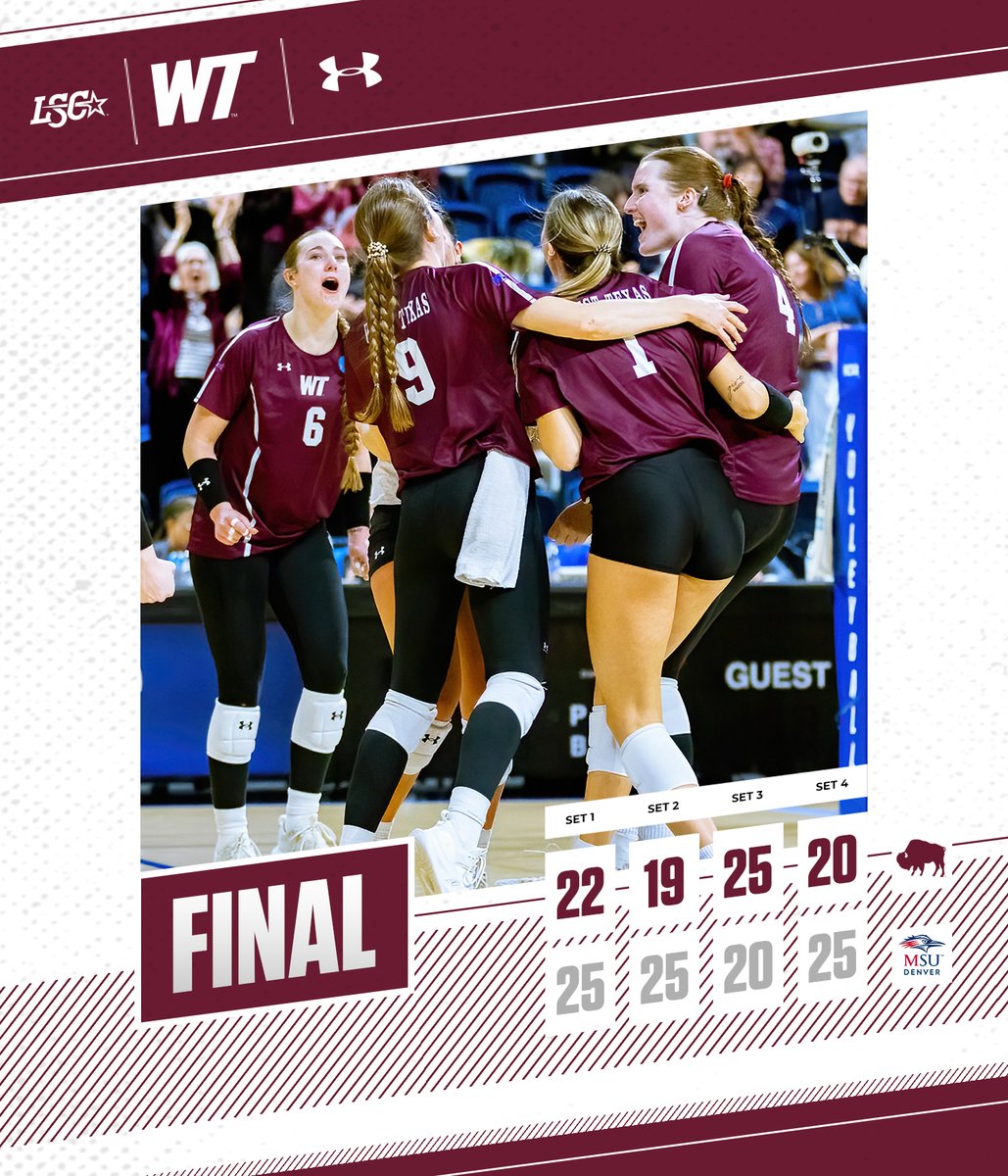WT Volleyball (@wtamuvolleyball) on Twitter photo Battled All Night, Thank You #BuffNation
#Allin // #Give // #GTB Battled All Night, Thank You #BuffNation
#Allin // #Give // #GTB